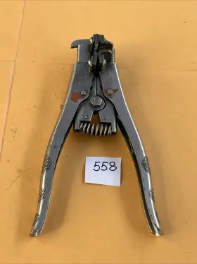 2179581 Ideal Industrial Industries Vintage E-z Wire Stripper Pliers Sycamore Ill Pat#