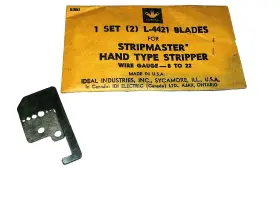 L-4xxx Ideal Vintage New Nos Stripmaster Replacement Blades You Pick