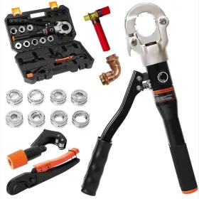 Ig-1632s Igeelee Copper Press Tool Hydraulic For 1/2 Inch 3/4 1 Fittings And 3/8 To D
