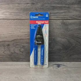 Ie-120 Imperial Usa Made 2001 Tool Blue Wire Stripper Professional 10-20 Awg