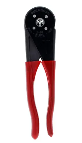 Industries 313102823805 Inc. C24 Four-way Crimp Tool Spring Loaded Fingertip Adjustment Wi