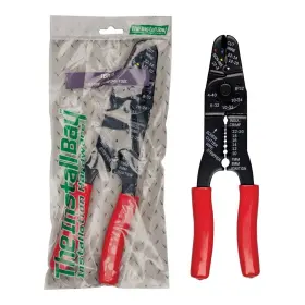 Ibr35 Install Bay Sae 22 To 10 Awg Fixed Stripper/crimper/wire And Screw Cutter Multi-tool