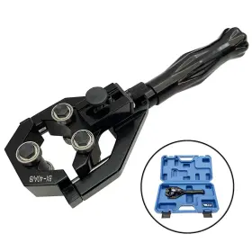 029139 Intbuying Bx-40 Manual Wire Stripper 20-40mm 2 Blades For 10kv Cable With Toolbox