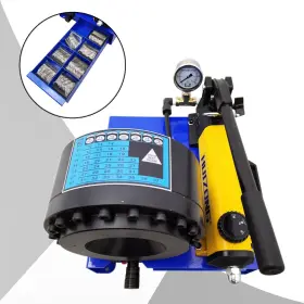 As-056650 Intbuying Manual 0.24-0.98 Inch High Pressure Hydraulic Hose Crimping Machine 7 Sets Of Dies