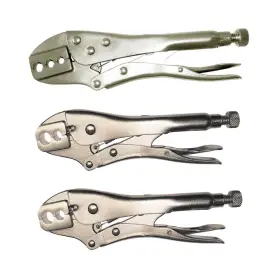 H456k Interstate Pneumatics 3 In 1 V-grip Type Crimper Kit For 1/4 Inch 3/8 5/16 1/8 And 3/16