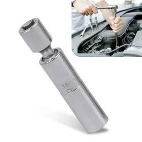 Iri25349 Irinidig 1 Pc Car Spark Plug Socket Ultra-thin 16mm Wrench 3/8 Inch Drive 12-point