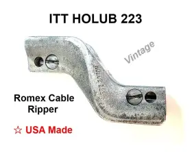 18-223 Itt Holub Vintage 223 Romex Cable Ripper Usa Made