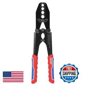 Iwiss B082vskvpg Icrimp Battery Cable Lug Terminal Crimping Tool For 1/0 2/0 3/0 4/0 Gauge
