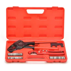 Iws-1234c Iwiss Angle Pex Crimping Tools Combo Kits For 1/2 Inch And 3/4 Crimp Rings With Go/n