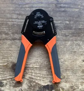 Iwd-16 Iwiss Tools Icrimp Closed Barrel Crimper 4-way Indent For Deutsch Contacts