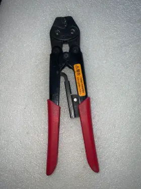 37501 Izumi Japan No.375001 Manual One-handed Ratcheting 7 Inch Crimping Tool 1.25 And 2