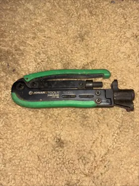 Ctf-300 Jonard Tools 6-3/4 Inch Crimper Shorter Style F-connectors