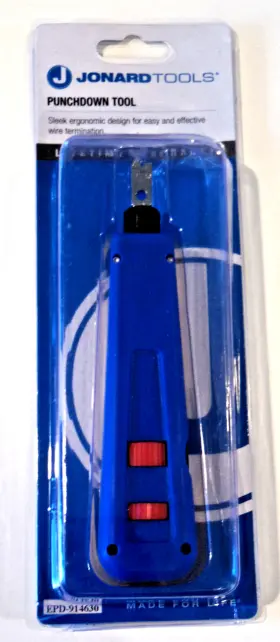 Epd-914630 Jonard Tools Punch Down Punchdown Tool With 630 Blade Wire Trimmer