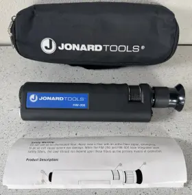 Fim-200 Jonard Tools - Fiber Optic Inspection Microscope 200x With Fc/sc/st