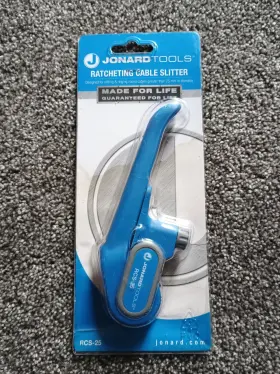 Rcs-25 Jonard Tools Ratcheting Slitter/ringer