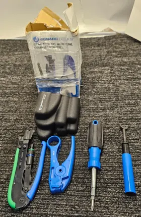 Tk-87 Jonard Tools Tk-86 Coax Tool With Dual Compression General Hand