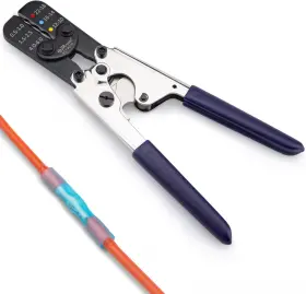 Act-ad10 Jrready Wire Crimping Tool For Heat Shrink Connectors Awg 22-10 - Ratch