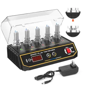 Pt12 Kaisal Spark Plug Tester Automotive Upgraded 5-hole Height Adjustable Engine Ignitio