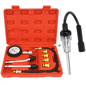6069-tj01 Kako Petrol Engine Cylinder Compression Tester Kit And Spark Plug Tool Fit