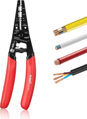 Kata Tools 313094386357 Wire Cutter/wire Stripper Tool 8 Inch Dual Nm Cable Stripper/cutter Cuts S