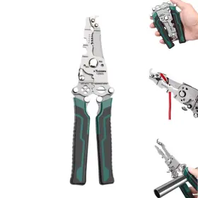 Kezzfpa 215378434812 18 In 1 Foldable Wire Stripper New Multifunctional W