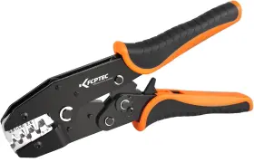 Kf-04b Kf Cptec Ratchet Crimping Tool For Non-insulated Open Barrel Terminals Compati