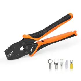 Kf-8ma Kf Cptec Non-insulated Terminal Crimper Ratchet Wire Crimping Tool For 22-8