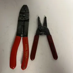 1002-11046 Klein Vintage Pair Of Tools 1002 And 11046 Wire Cable Stripper Screw Cutter Usa
