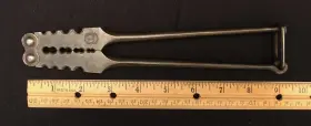 132-12 Klein & Sons Good Quality Vintage And Usa Linemans Reversable Splicing Crimper Tool