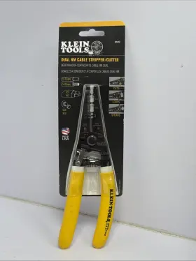K1412 Klein Tools 013572009692 Dual Nm Cable Stripper/cutter - Yellow