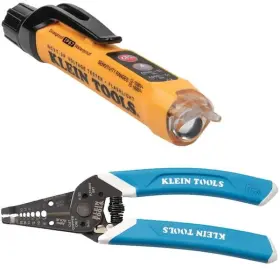 Klein Tools 092644070921 Klein-kurve 8-20 Awg Wire Cutter And Dual Range Non-contact Voltage