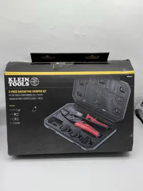 Klein Tools 092644340628 3000crkit Ratcheting Crimper Set 10-22 Awg Terminals