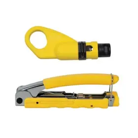 Klein Tools 092644410376 Compact Multi-connector Compression Crimper And Cable Stripper