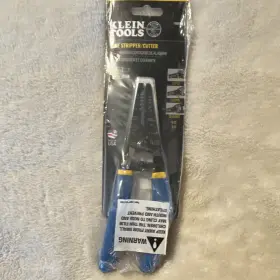 Klein Tools 11055en Wire Stripper Cutter 10-18 Awg 2-20 Blue Handle