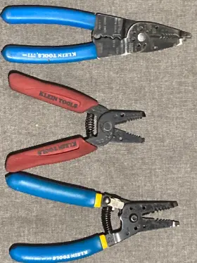 11046 Klein Tools 11056 3 Pc 1010 Wire Cutter Stripper Crimpers Usa