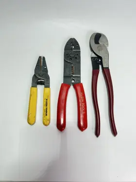 11048 Klein Tools 31023 Usa Wire Stripper Cutter Crimper Lot 1001