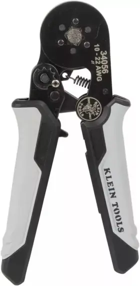 34056 Klein Tools 313094534567 Ferrule Crimping Tool Hex Crimper Pliers For 10 To 22 Awg Wir