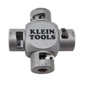 Klein Tools 445038272204 Large Cable Stripper Wire Insulation Remover Aluminum 2/0 - 250 Mcm