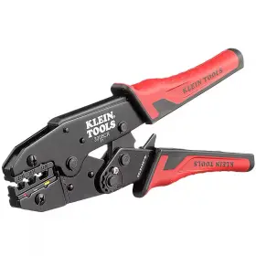 Klein Tools 445057048019 Ratcheting Crimper Insulated Terminal Wire Crimping Crimp Hand Tool