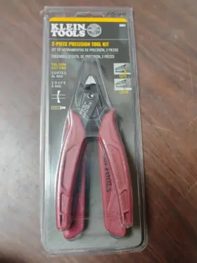 92921 Klein Tools 2-piece Tool Kit Wire Stripper And Flush Cutter New In Packaging