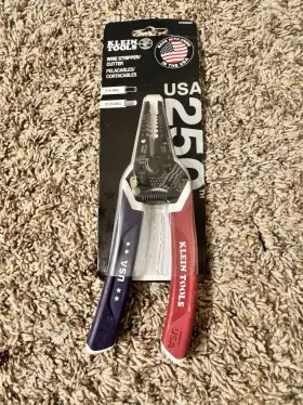 Klein Tools K110095s250 Wire Stripper Cutter Pliers With Clear Sheath