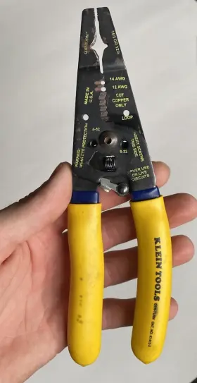 K1412-3 Klein Tools Klein-kurve Nm Cable Wire Stripper Cutter - Qtr-turn No. Made In Usa