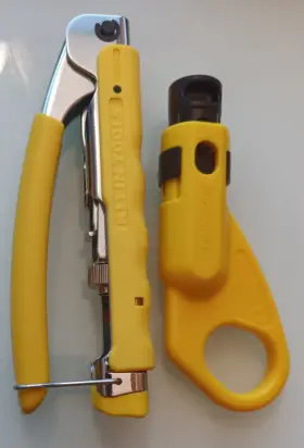 Vdv110-061 Klein Tools Vdv211-048/vdv110-061 Vdv211-048 Compression Crimper With Radial Stripper