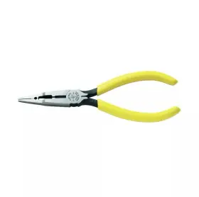 Vdv026-049 Klein Tools Vdvo26-049 6 Inch Long Nose Connector Crimping Pliers With Skinning Hole