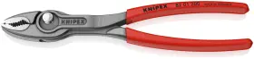 Knipex 003773087243 Twingrip Atramentized Front Multi-grip Pliers 200 Mm 82 01 Black Plastic Coa
