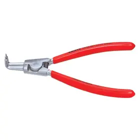 Knipex 445000395344 6-3/4 Inch Circlip Snap-ring Pliers-external 90-degree Angled Chrome Forged Tip S