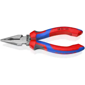 Knipex 445011563596 5-3/4 Inch Needle Nose Combination Pliers With Dual-component Comfort Grips
