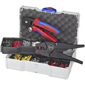 Knipex 445046265243 Crimping Kit Self-adjusting Wire Stripper Pliers And Assortment