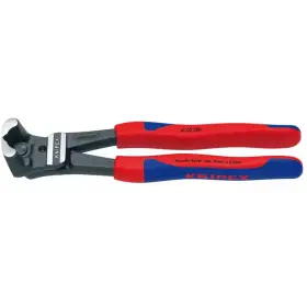 Knipex 705353934438 8 Inch High Leverage End Cutters With Comfort Grip