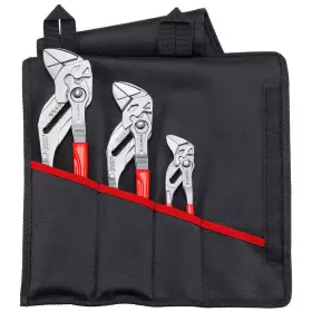 Knipex 726084093621 3-pieces Pliers Set In Tool Roll - Wrench